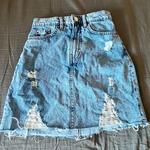 Denim skirt from H&M
